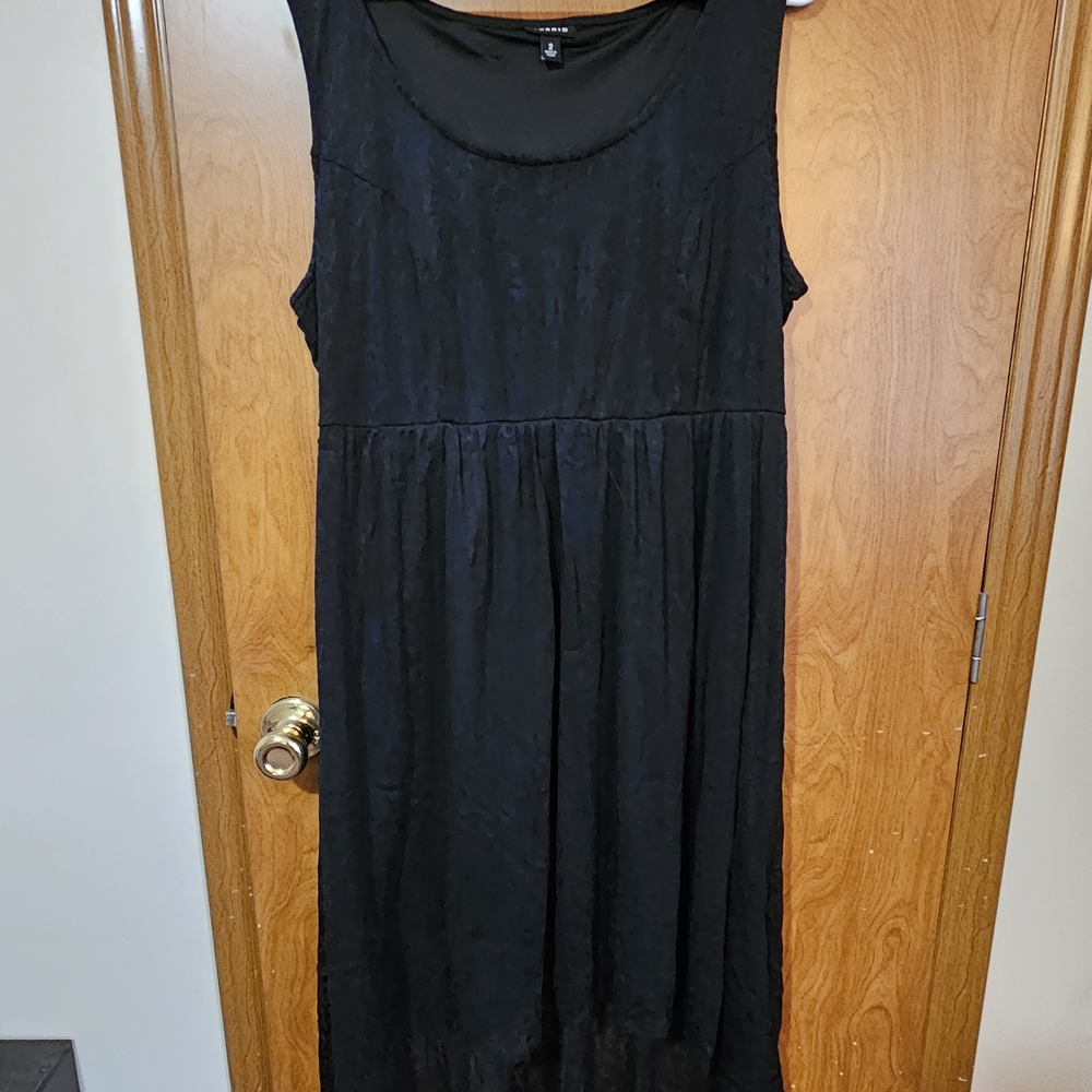 Torrid Elegant Black Sleeveless Midi Dress